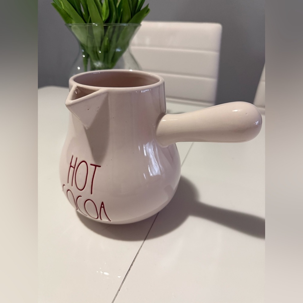 Rae Dunn White Hot Cocoa Pitcher ⭐️ collectible - Picture 7 of 11